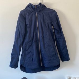 Lululemon rain coat navy